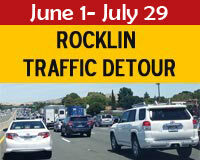Rocklin Traffic Detour