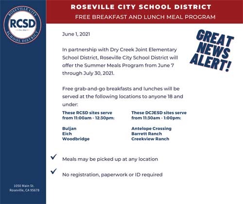 RCSD Free Meal Program