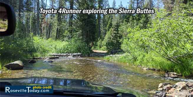 Off-road in Toyota 4Runner