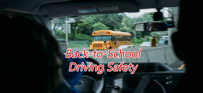 oncoming School bus
