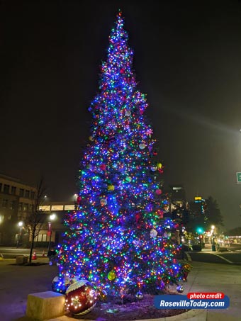 Christmas Lights 2022 Roseville Calif Roseville Christmas Tree Lighting - Roseville Today