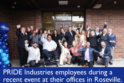 PRIDE Industries employees in Roseville, Calif.