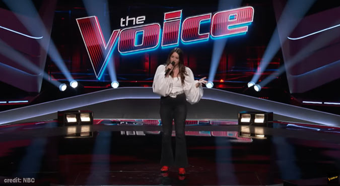Kristen Brown on The Voice