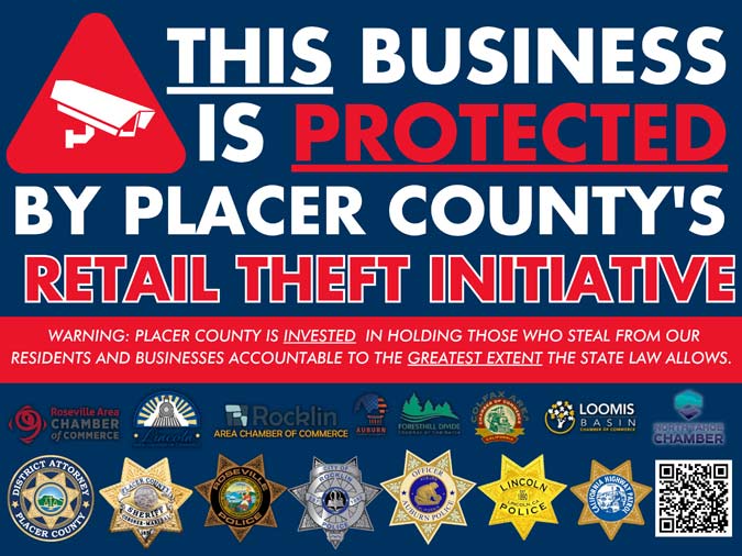 Roseville PD and chamber join countywide efforts on retail theft